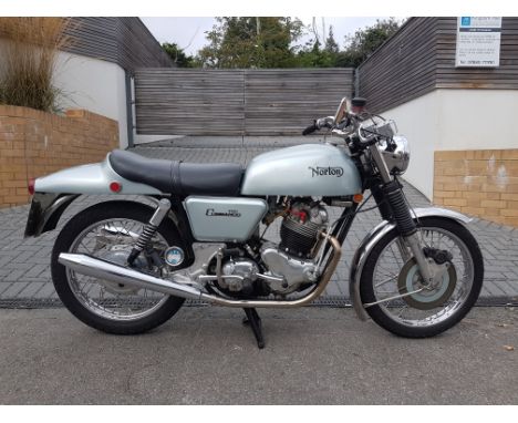 1968 Norton 750cc Commando FastbackRegistration no. ULR 785FFrame no. none (see text)Engine no. 20M3/126962This very early No