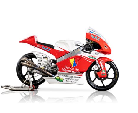 Ex-Luca Grünwald 2014 Kalex-KTM 250cc Moto3 Grand Prix Racing MotorcycleRegistration no. not registeredFrame no. 803 803 211 