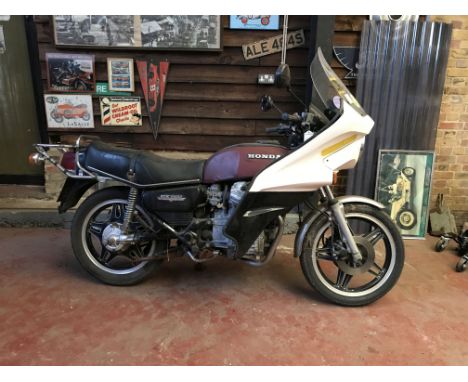 c.1982 Honda  CX500Registration no. FGP 383XFrame no. CX500-231674Engine no. unable to accessThe machine's mechanical conditi