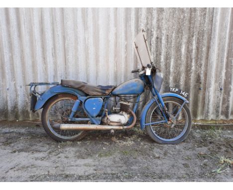 Property of a deceased's estate 1957 BSA 148cc Bantam MajorRegistration no. YKP 146Frame no. CD3 8175 (see text)Engine no. 59