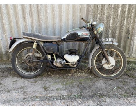 Property of a deceased's estate 1961 Triumph 649cc T120 BonnevilleRegistration no. 513 BYXFrame no. D14761Engine no. T120R D1