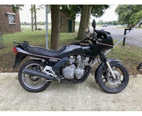 1989 Yamaha XJ900 ProjectRegistration no. F373 KNU (see text)Frame no. 58L-031135Engine no. none visibleYamaha certainly came
