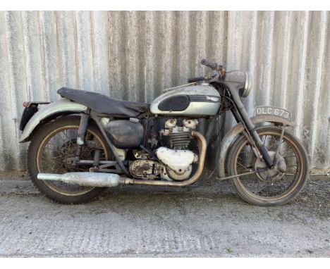 Property of a deceased's estate 1955 Triumph 499cc Tiger T100Registration no. not registered (see text)Frame no. 67422Engine 