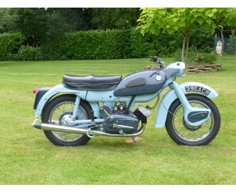 From the estate of the late Roy Houghton 1960 Ariel 247cc ArrowRegistration no. 396 ACRFrame no. T15989Engine no. T15989This 