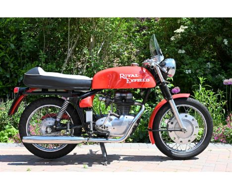 1965 Royal Enfield 248cc Continental GTRegistration no. GWE 16C Frame no. 69906Engine no. GT 17317Royal Enfield's Continental