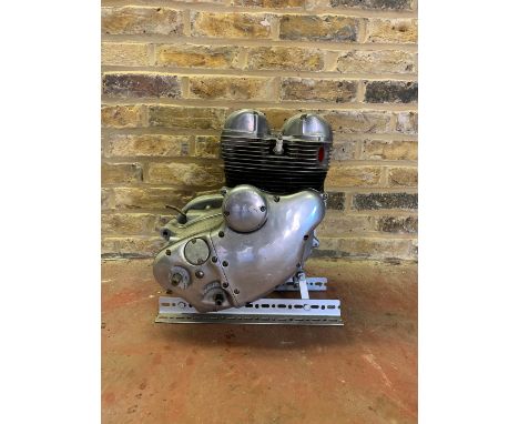 A Norton enginenumbered 17/110999/P, condition and completeness unknown, close inspection advised.  Lot to be sold without re