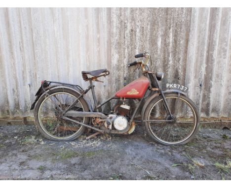 Property of a deceased's estate c.1951 Norman 98cc Model C AutocycleRegistration no. not registered (see text)Frame no. V70En