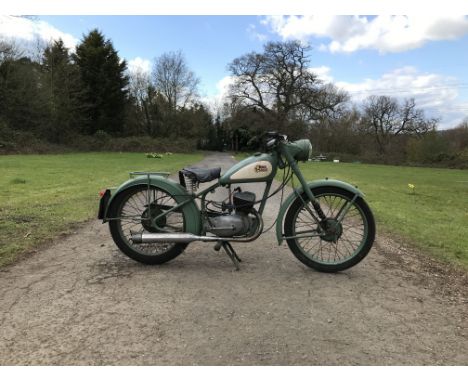 c.1951 BSA 125cc BantamRegistration no. not registeredFrame no. YD778SSEngine no. BDBY27600The machine's mechanical condition