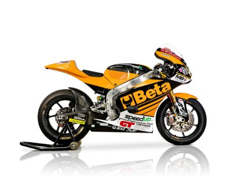 Ex-Sam Lowes 2014  Speed Up-Honda  Moto2 Racing MotorcycleRegistration no. not registeredEngine no. S12-004•Speed Up's sole M