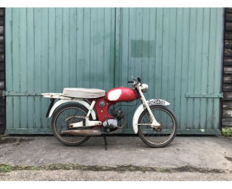 1964 BSA 74cc BeagleRegistration no. GNO 140BFrame no. KI1451Engine no. none visibleThe machine's mechanical condition is unk