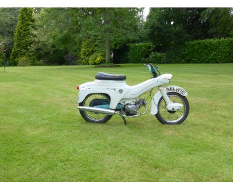 From the estate of the late Roy Houghton 1964 Ariel 49cc PixieRegistration no. KEL 147EFrame no. P615Engine no. P615One of th