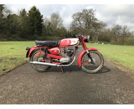 Moto Morini 125cc CorsaroRegistration no. not registeredFrame no. E*14593*Engine no. TBAThe machine's mechanical condition is