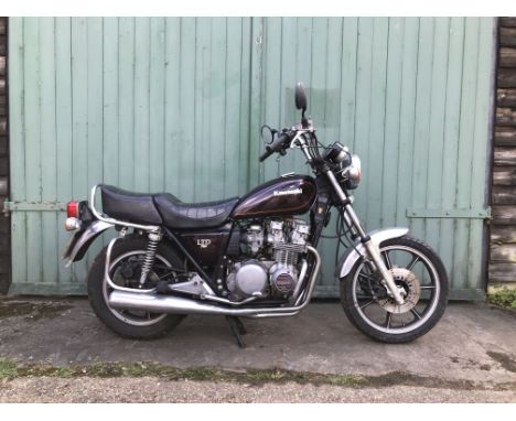 c.1981  Kawasaki  738cc LTDRegistration no. NCF 324XFrame no. KZ750H-023187Engine no. KZ750 EE040914The machine's mechanical 