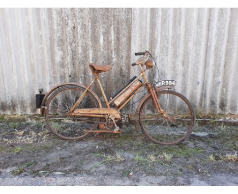 Property of a deceased's estate 1956 Vincent 48cc Firefly CyclemotorRegistration no. not registered (see text)Frame no. 3750E