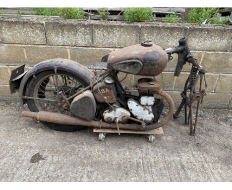 Property of a deceased's estate c.1942 BSA 496cc M20Registration no. not registeredFrame no. 73379 WM20Engine no. WM20.35127B