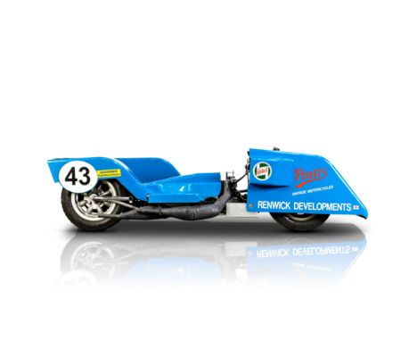 The property of the late John Renwick 1972 Renwick-Konig 500cc Wedge Sidecar Racing MotorcycleRegistration no. unregisteredFr