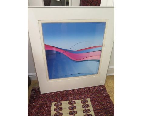 A silkscreen 16/120 print Moderate Cantabile - frame size 93cm x 83cm 
