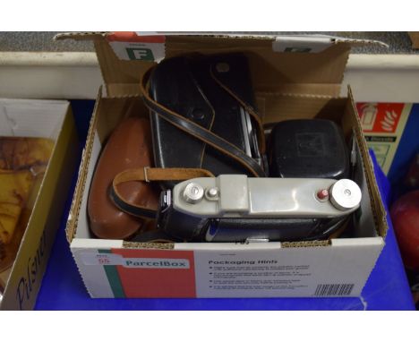 BOX CONTAINING CAMERA EQUIPMENT