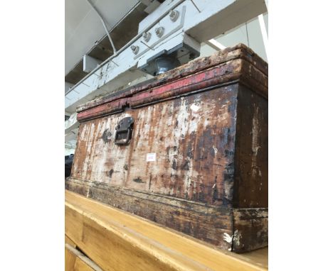 A PINE TRUNK (NO BOTTOM PANEL)