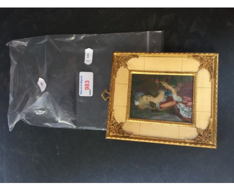 MINIATURE PORTRAIT     C