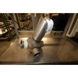 Sudmo 4" 2-Way S/S Air Valve, Clamp Type (INV#79918)(Located @ the MDG Auction Showroom in Pgh.,