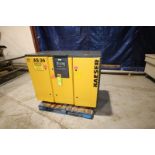 Kaeser 30 hp Screw Air Compressor, Model AS36, with Controls, 230/460V (INV#100093) (Located @ the