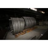 Aprox. 2" Nested S/S Holding Tube on Rack, Overall Dims.: Aprox. 10' H x 4' W (INV#68326) (Located @