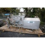 Ram Equipment Portable S/S Auger Pump, with 35" L x 20" W x 27" D Auger Compartment Area, Dual 10"