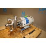 Fristam 15 hp S/S Centrifugal Pump, Model FPX3532- 155, SN 1400115, with 2.5" x 2" Clamp Type, S/S