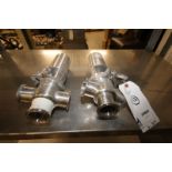 Lot of (2) Alfa Laval 2" 3-Way S/S Air Valve, Clamp Type (INV#69869)(LOCATED AT MDG AUCTION