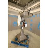 Diversified Capping 32" Cap Feeder, Model 75-1000, SN 75-133, with 29" L x 29" W x 14" D S/S Hopper,