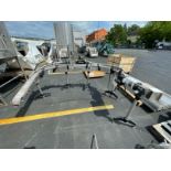 MRM/ ELG S/S U-Shaped Product Conveyor Section, Overall Dims.: 14' L x 34" H, with 4.5" W Plastic