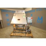 2014 Kason S/S Bag Dump Station with 30" Vibratory Sifter, Model KBDS-30-SS, SN M-10316, Includes On