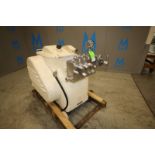APV Gaulin 3-Piston Homogenizer, Model M6-5TBSX, SN 897-13553, Painted Exterior, 5000 psi, ( Note: