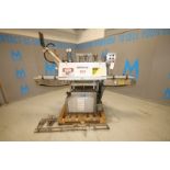 Diversified Capping In-Line Capper, Model 76-100, SN 76-221, with 4" W S/S Conveyor, Includes Feed