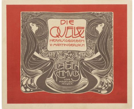 KOLOMAN MOSER 1868 - 1918: A COLLECTION OF THIRTY COLOR LITHOGRAPHS 1901 Austria Vídeň Lithograph prints on paper 26 x 30 cm 