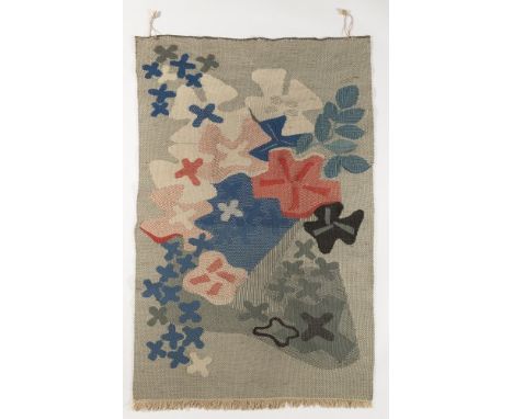 ANTONÍN KYBAL 1901 - 1971: A TAPESTRY 1935 Hand-woven rug, wool &amp; cotton 184 x 110 cm Antonin Kybal was the most distinct