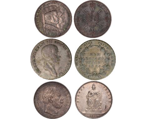 Foreign Coins, Germany, Prussia, Friedrich Wilhelm III, thaler, 1814A, bare head r., rev. value and date within wreath (KM.38