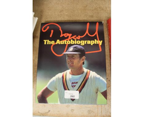 Boycott [Geoffrey] - The Autobiography, signed first edition, 1987, hardback with dustwrapper