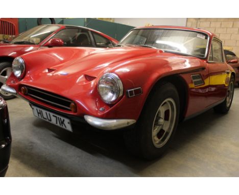 1971 TVR Tuscan, Reg. HLU 71K, red, 71k miles, fitted with Specialised Engines Ford Stage II RS3100 engine, bodywork needing 