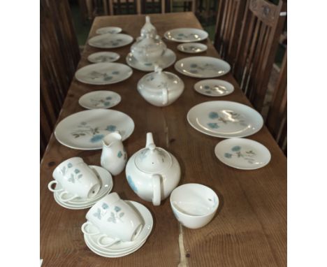 A Wedgwood 'Ice Rose' part dinner and tea service