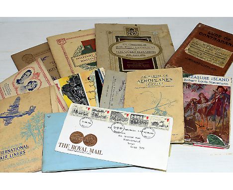 Cigarette Cards, a collection of cards in original albums, including Players Uniforms of the Teritorial Army, Cricketers 1938
