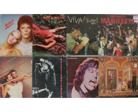 70s ROCK LPs - Another great quality collection of over 80 x LPs. Artists/titles include David Bowie - Pinups (French), Roxy 