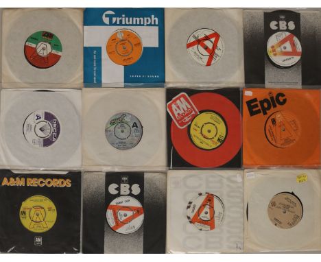 7" (UK ISSUE) DEMOS - Highly interesting collection of around 110 x demonstration 45s, mainly Rock and Pop from the 60s and 7