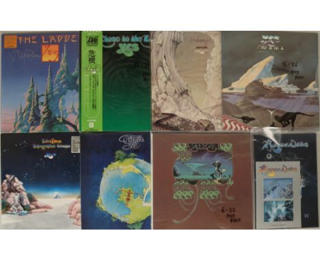 YES AND RELATED - LPs - Another killer collection of Yes LPs with 21 here, including many high quality audiophile/recent pres