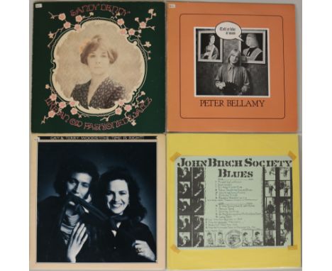 FOLK LPs - Fine collection of 4 x lovely LPs. Titles are Sandy Denny - Like An Old Fashioned Waltz (1st UK pink rim ILPS 9258