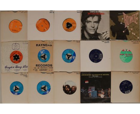 60'S & 70'S CLASSIC ROCK - Rock Legends up next with 124 x 7" singles from the 60's and 70's. Running alphabetically to inclu