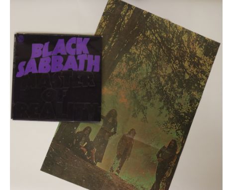 BLACK SABBATH - MASTER OF REALITY - UK 1ST WITH POSTER - Always great to see complete 1st UK pressing of the smashing 1971 LP