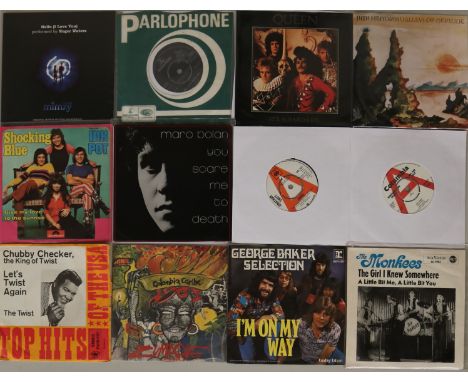 ROCK/POP/PSYCH - 7" - Diverse collection of 27 x 7" with EPs including promos and overseas pressings. Artists/titles include 