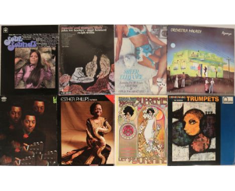 SOUL/JAZZ/REGGAE/BLUES - Delightful collection of 70 x (mainly) LPs. Artists/titles include Various - Moanin' And Stompin' Bl